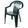 Pack 160 Cadeiras Casablanca com Braços Verde Deep