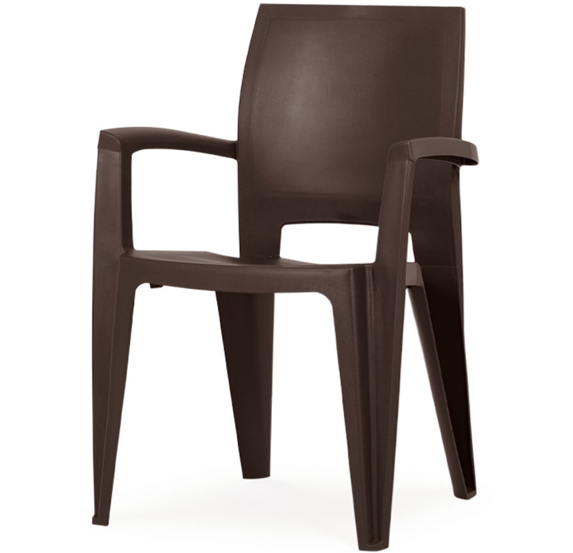 Pack 25 Cadeiras Elegance Castanho