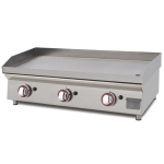 Chapa A Gás De 80cm Em Aço Retificado De 15mm