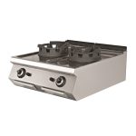 Fogão Wok A Gás De Mesa 2 Queimadores 2x18 Kw 800x730x300