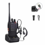 Pack de 4 Walkie Talkies portáteis com carregador USB