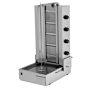 Máquina de Kebab a Gás 4 Queimadores Motor Inferior e Base Ajustável 568x707x1158mm