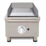 Chapa a gás 40cm 15mm de aço com cromagem dura