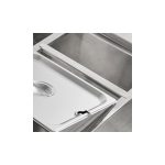 Separadores de recipiente de aço inoxidável GN 324x24mm