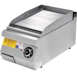 Frytop elétrico de bancada em aço retificado a gás 10,32 kW 400x900x30mm