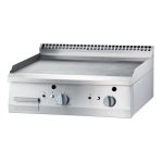Frytop a gás em aço retificado 6,5kW 400x700x250mm