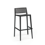 Pack 40 Bancos de Bar Alto BARS Preto