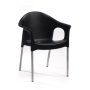 Pack 40 Cadeiras LISA Preto