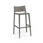 Pack 40 Bancos de Bar Alto MOSK Cinza