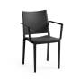 Pack 50 Cadeiras MOSK com braços Preta