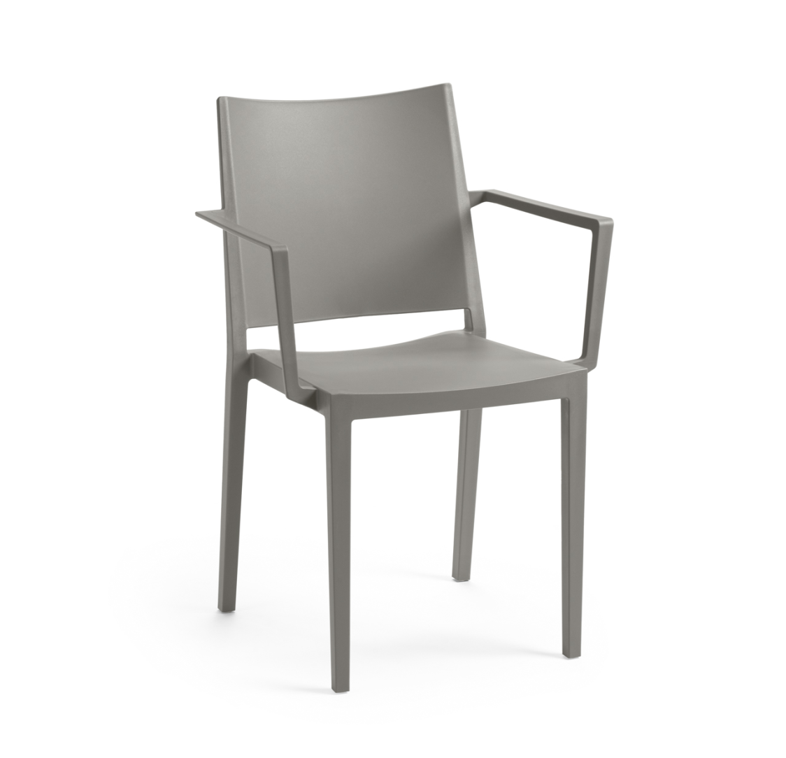 Pack 50 Cadeiras MOSK com braços Cinza