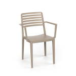 Pack 50 Cadeiras ROW com braços Taupé