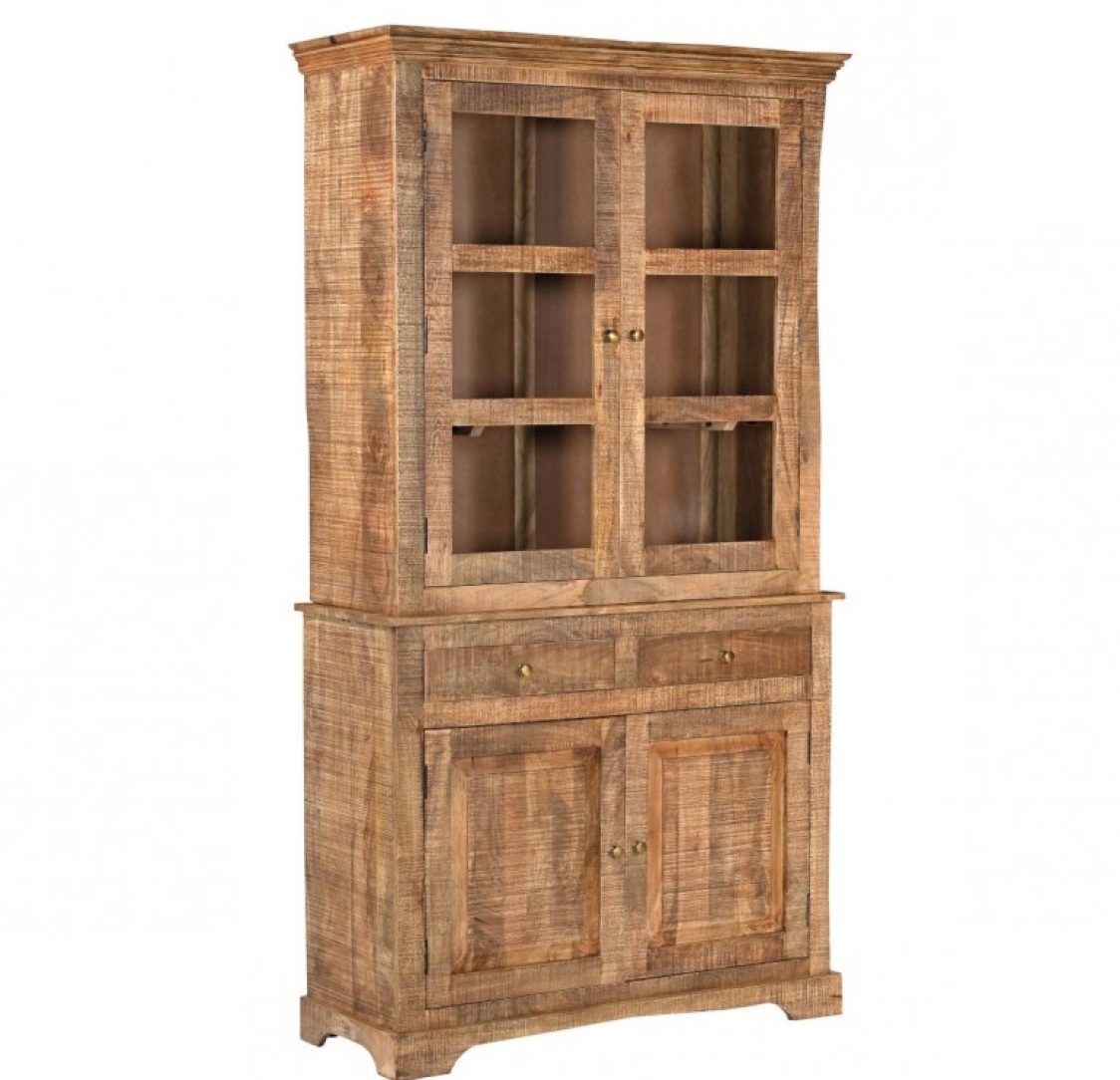 Vitrina Antalya com 3 gavetas