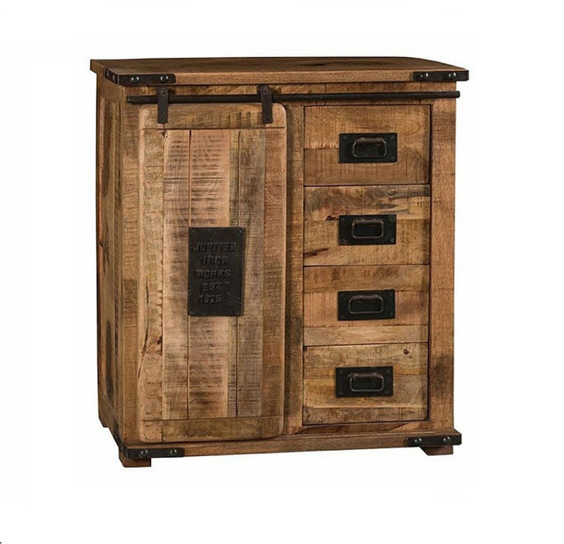 Aparador Newport 1 porta e 4 gavetas