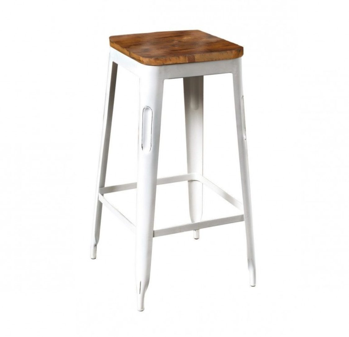 Pack 28 Bancos de Bar Cook Branco