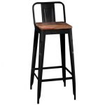 Pack 24 Bancos de Bar Cook Preto