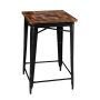 Mesa de Bar Cook Negro 66cm