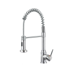 Torneira de Chuveiro de Níquel Escovado com misturador de água quente e fria