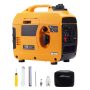 Gerador Inversor Laranja 1200W a gasolina
