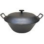 Panela / Wok de Ferro Fundido ⌀26cm com tampa