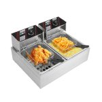 Fritadeira Elétrica de Tanque Duplo 12L 5000W