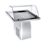 Vitrine / Bancada de Peixe e Marisco com refrigeração 100cm