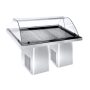 Vitrine / Bancada de Peixe e Marisco com refrigeração 188cm