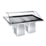 Vitrine / Bancada de Peixe e Marisco com refrigeração 232cm
