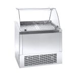 Vitrine / Bancada de Peixe e Marisco com 2 portas 194L 89cm