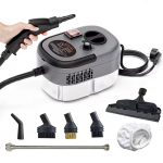 Máquina de Limpeza a Vapor à Pressão 2500W - Cinzenta 1200ml