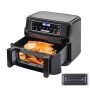 Airfyer / Fritadeira de Ar Quente 12L com divisória amovível