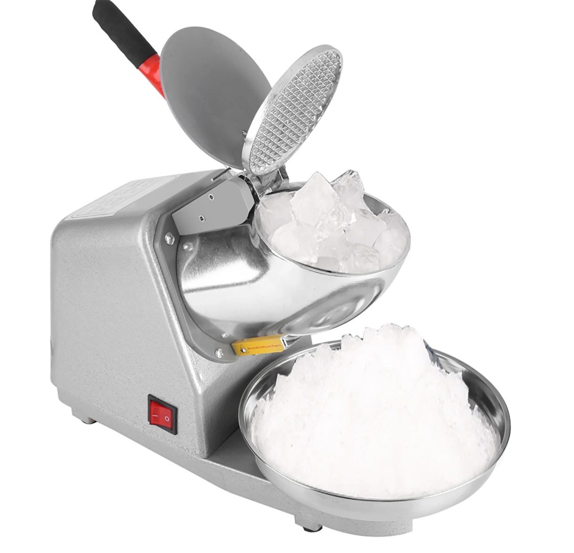 Triturador de Gelo Elétrico em aço inoxidável