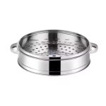 Camada de Panela a Vapor Ø18.5cm em Aço Inoxidável