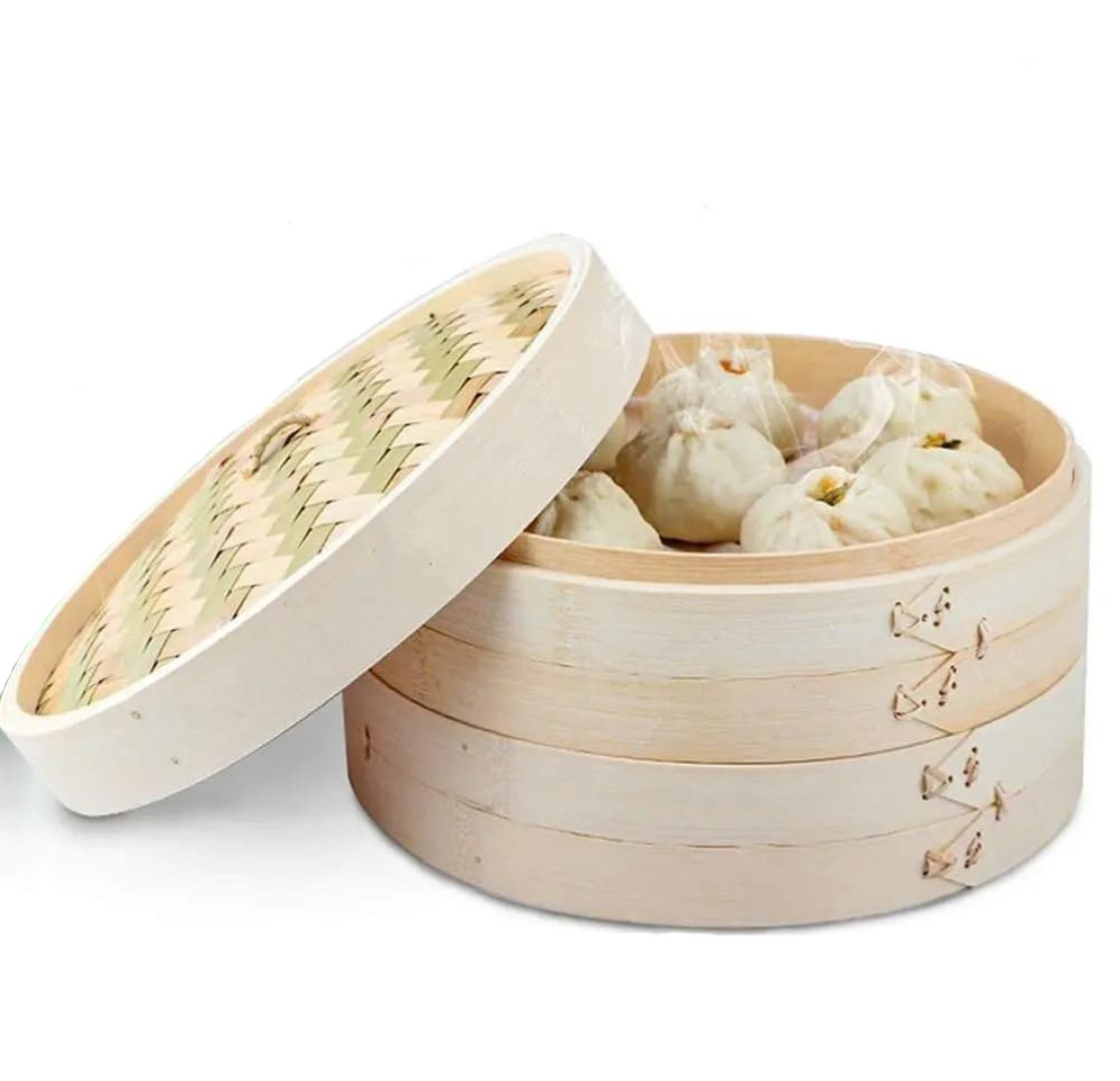 Cesta a Vapor de Bambu Ø10cm