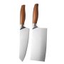 Conjunto de 2 Facas de Chef e Cutelo Japonesas Profissionais