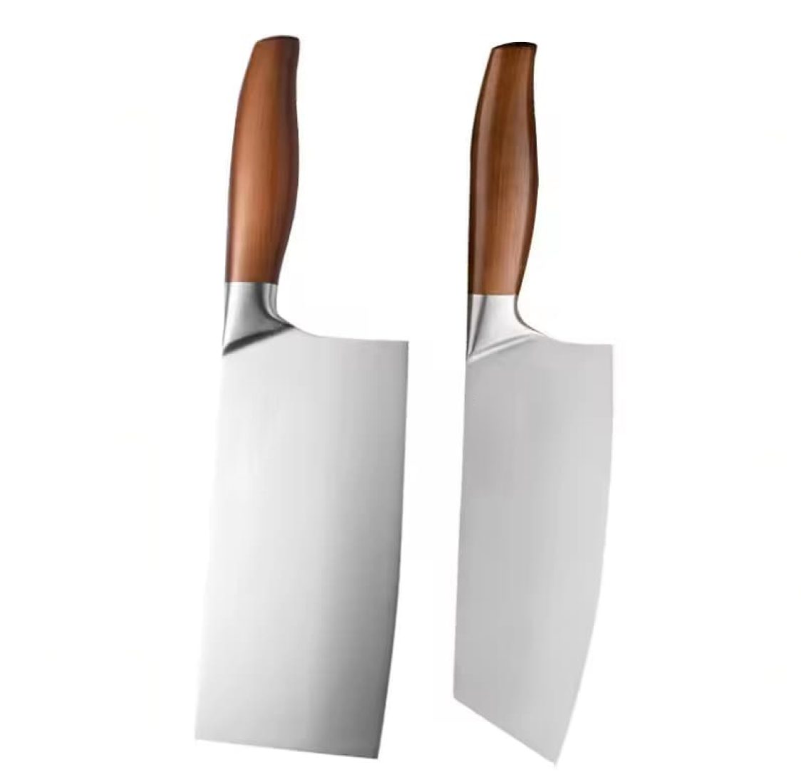 Conjunto de 2 Facas de Corte e Cutelo Japonesas Profissionais