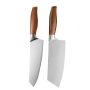 Conjunto de 2 Facas de Corte e de Chef Japonesas Profissionais