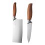 Conjunto de 2 Facas de Legumes e Cutelo Japonesas Profissionais