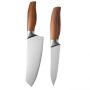 Conjunto de 2 Facas de Legumes e de Chef Japonesas Profissionais