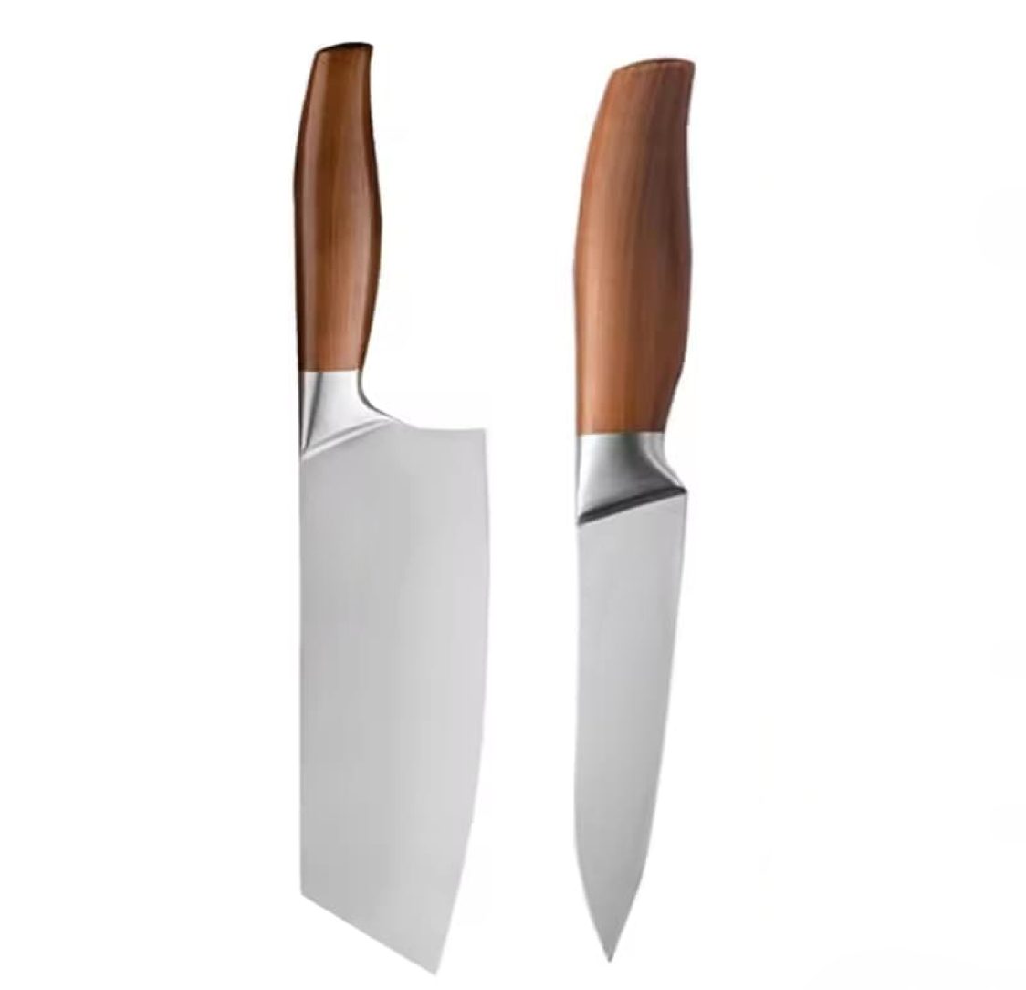 Conjunto de 2 Facas de Legumes e de Corte Japonesas Profissionais