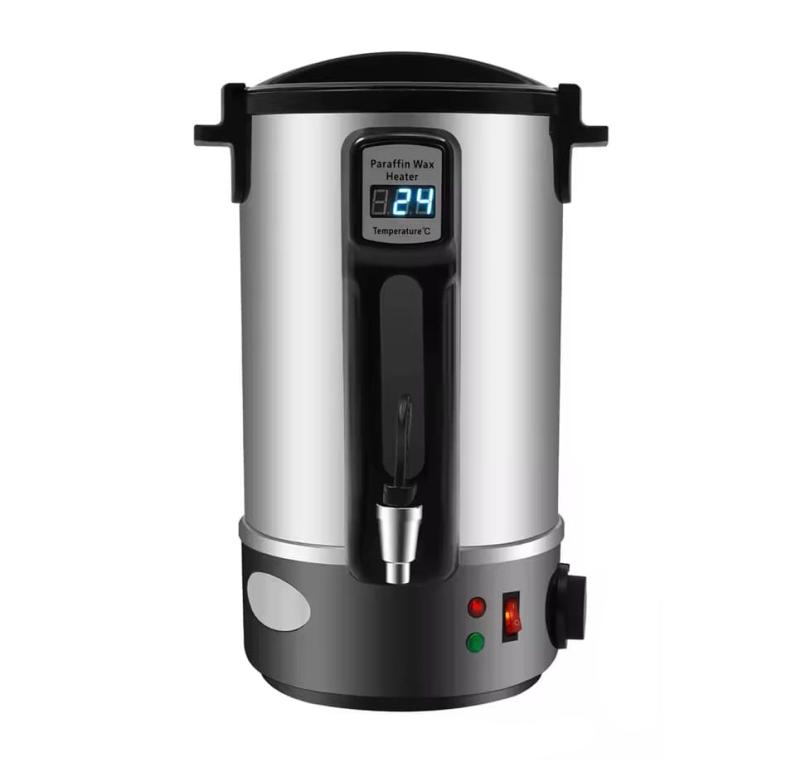 Derretedor de Cera Elétrico em Aço Inoxidável 8L