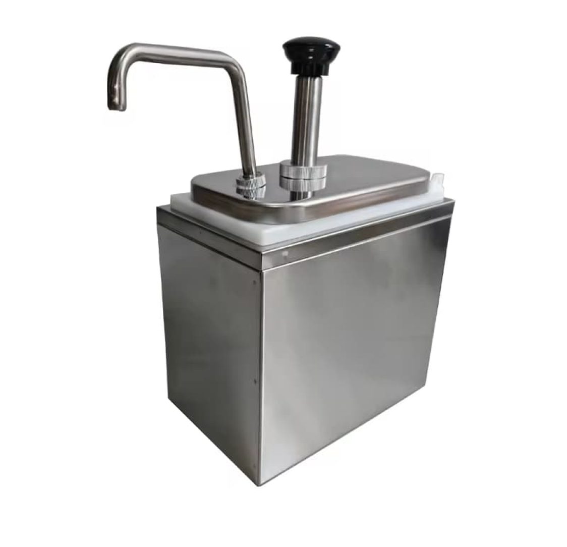 Dispensador de molho / geleia 2L em Aço Inoxidável