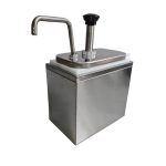 Dispensador de molho / geleia 2L em Aço Inoxidável