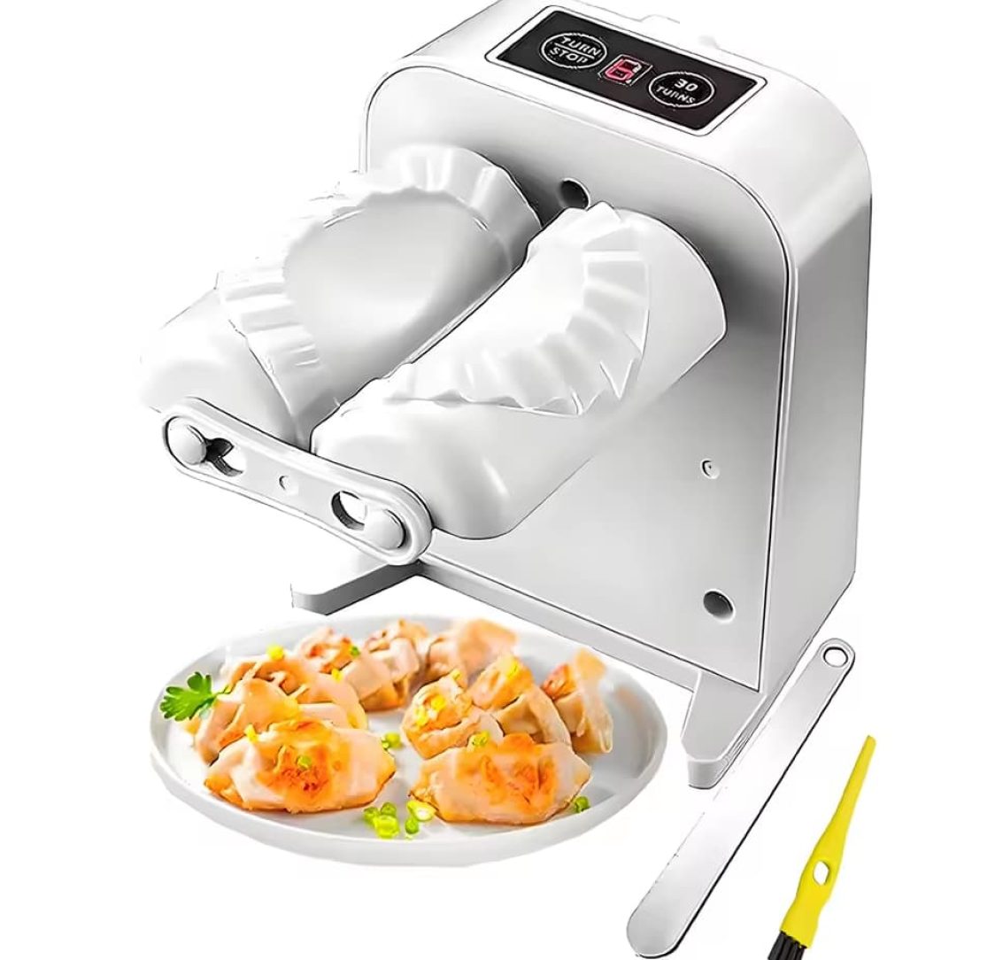Máquina Elétrica Automática de selar Gyozas / Dim Sum / Dumplings
