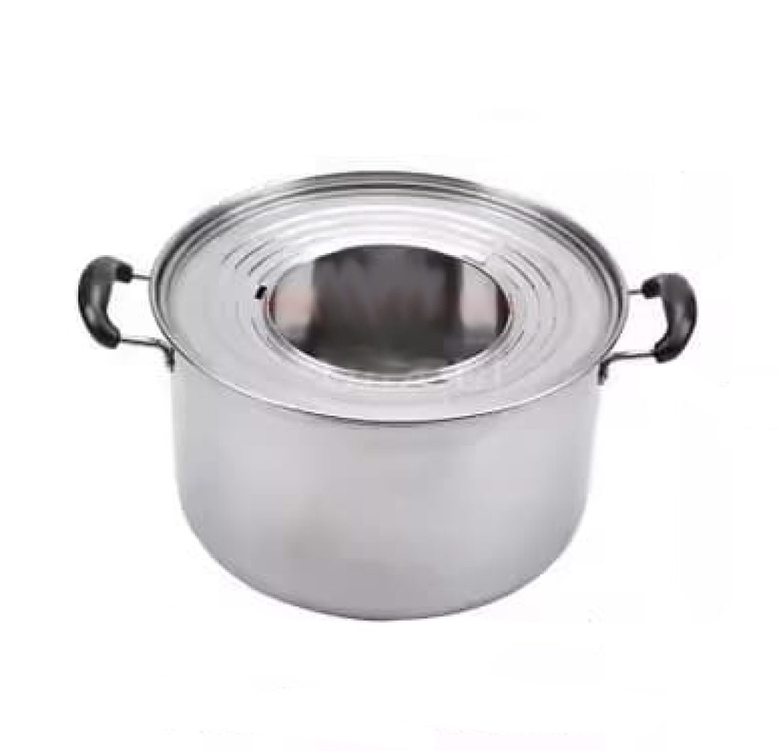 Panela a Vapor Ø32cm em Aço Inoxidável