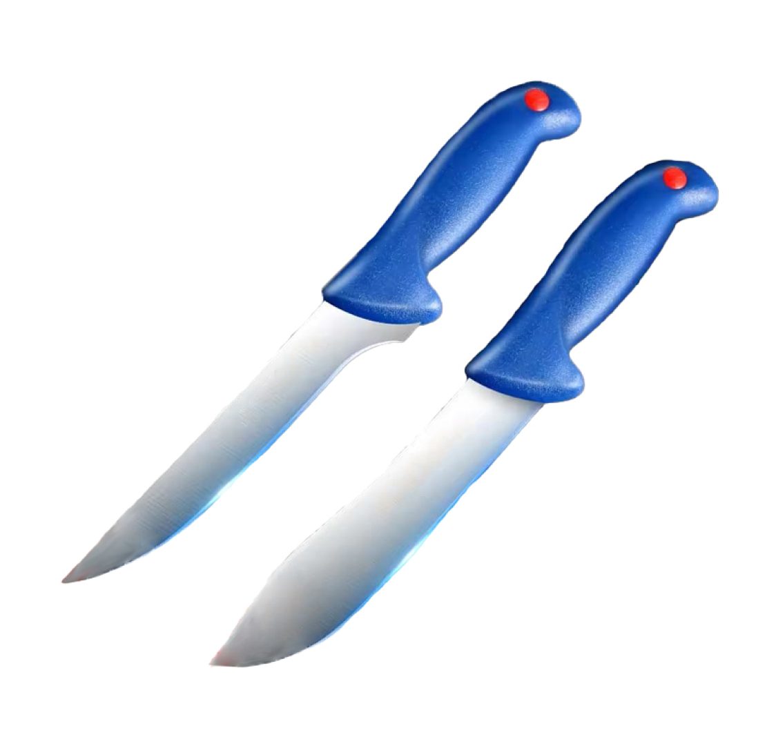 Conjunto 2 Facas de Esfolar e Desossar Profissionais