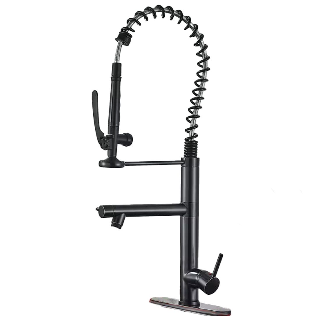 Torneira de Chuveiro de Bronze Preto com base com misturador de água quente e fria