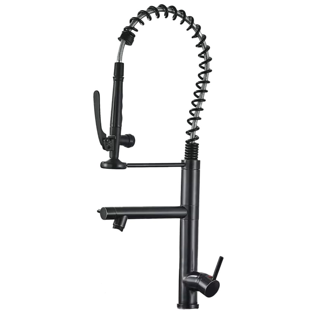 Torneira de Chuveiro de Bronze Preto com misturador de água quente e fria