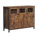 Aparador com 3 Portas Castanho Rústico