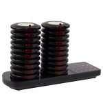 Conjunto 20 Discos de chamada para restaurante / Beeper / Pager alcance 500m